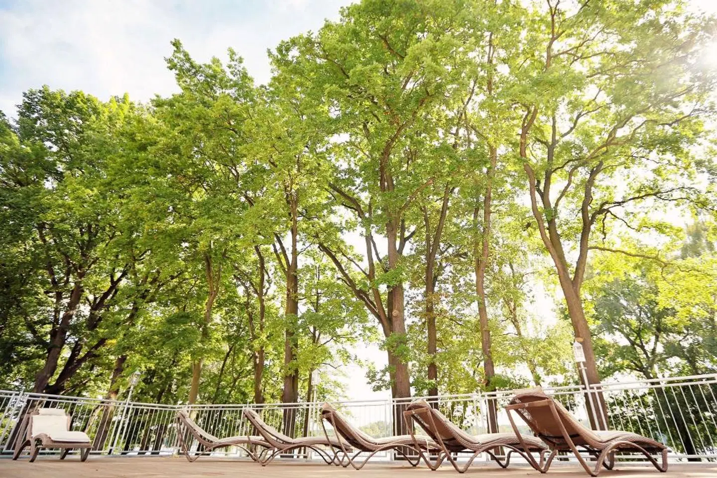 Inselhotel Potsdam-Hermannswerder Terrasse
