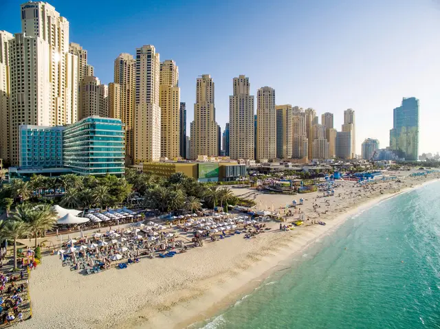 Hilton Dubai Jumeirah Resort Strand