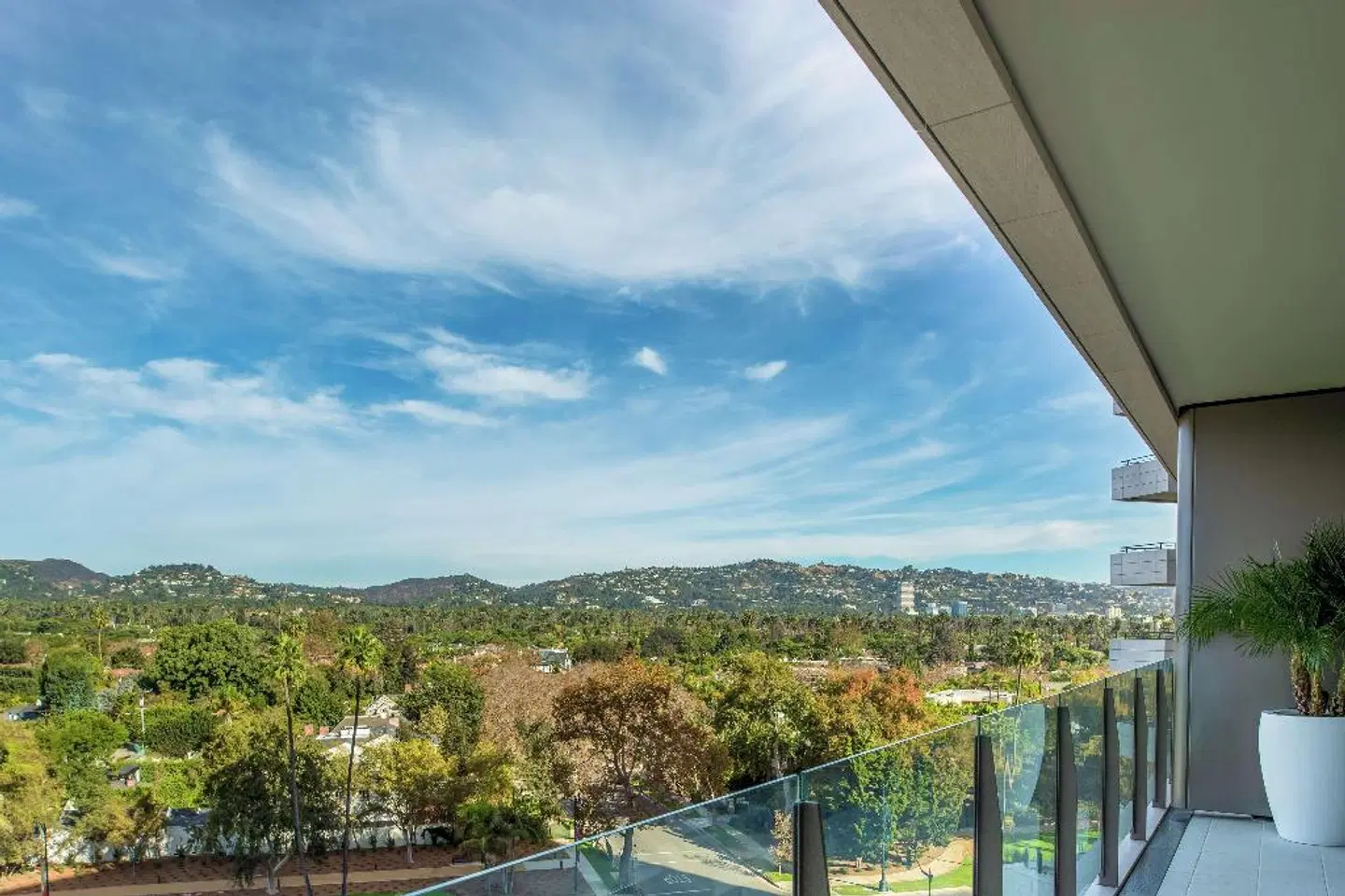 Waldorf Astoria Beverly Hills Terrasse