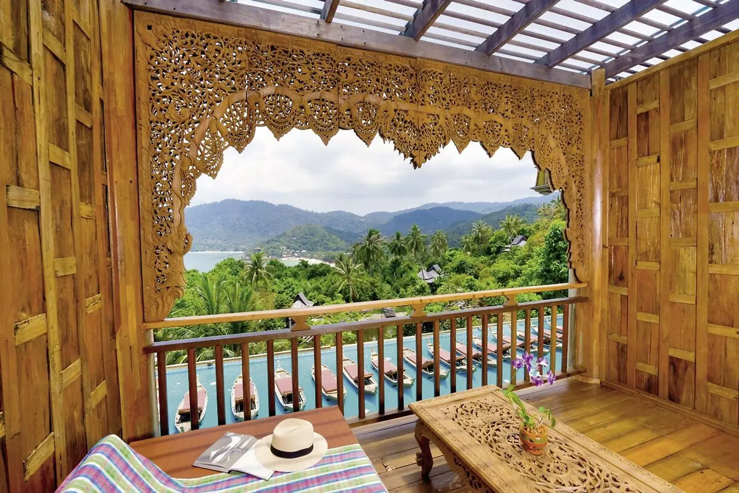 Santhiya Koh Phangan Resort & Spa Terrasse