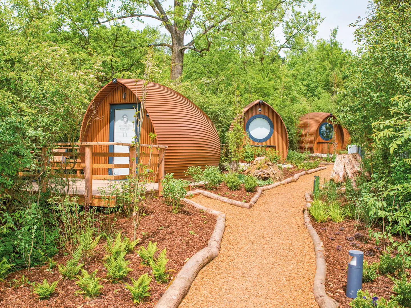 Glamping Resort Biosphäre Bliesgau Garten