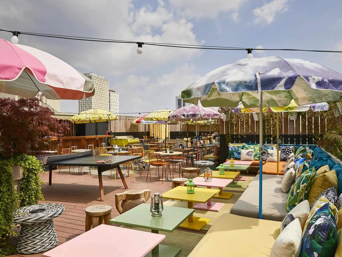 Mama Shelter Paris East Terrasse