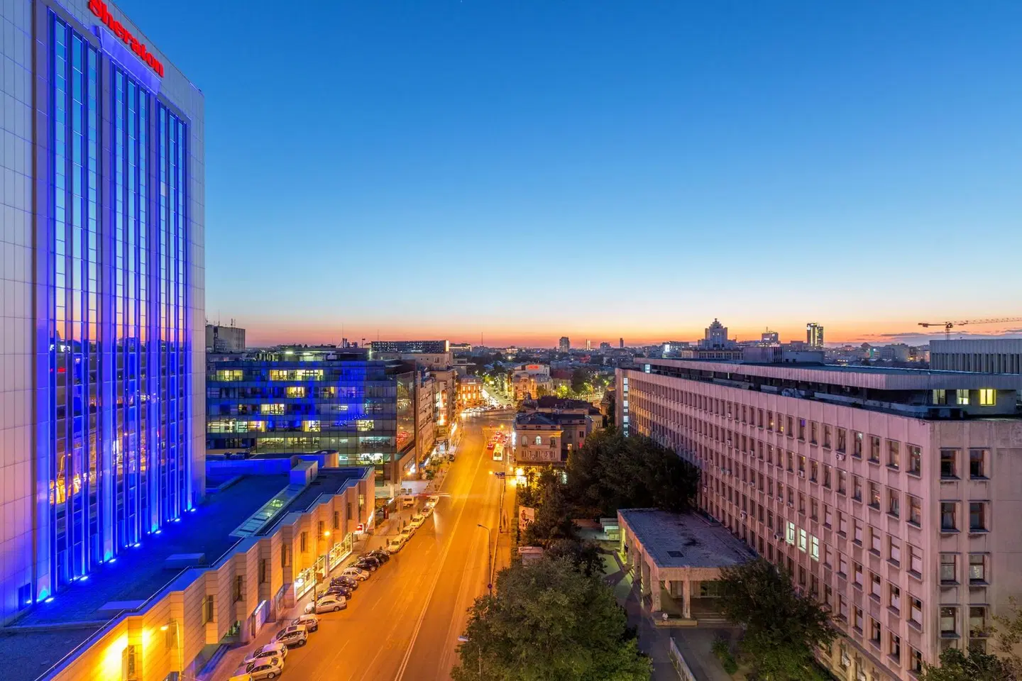 Sheraton Bucharest Hotel LANDSCAPE