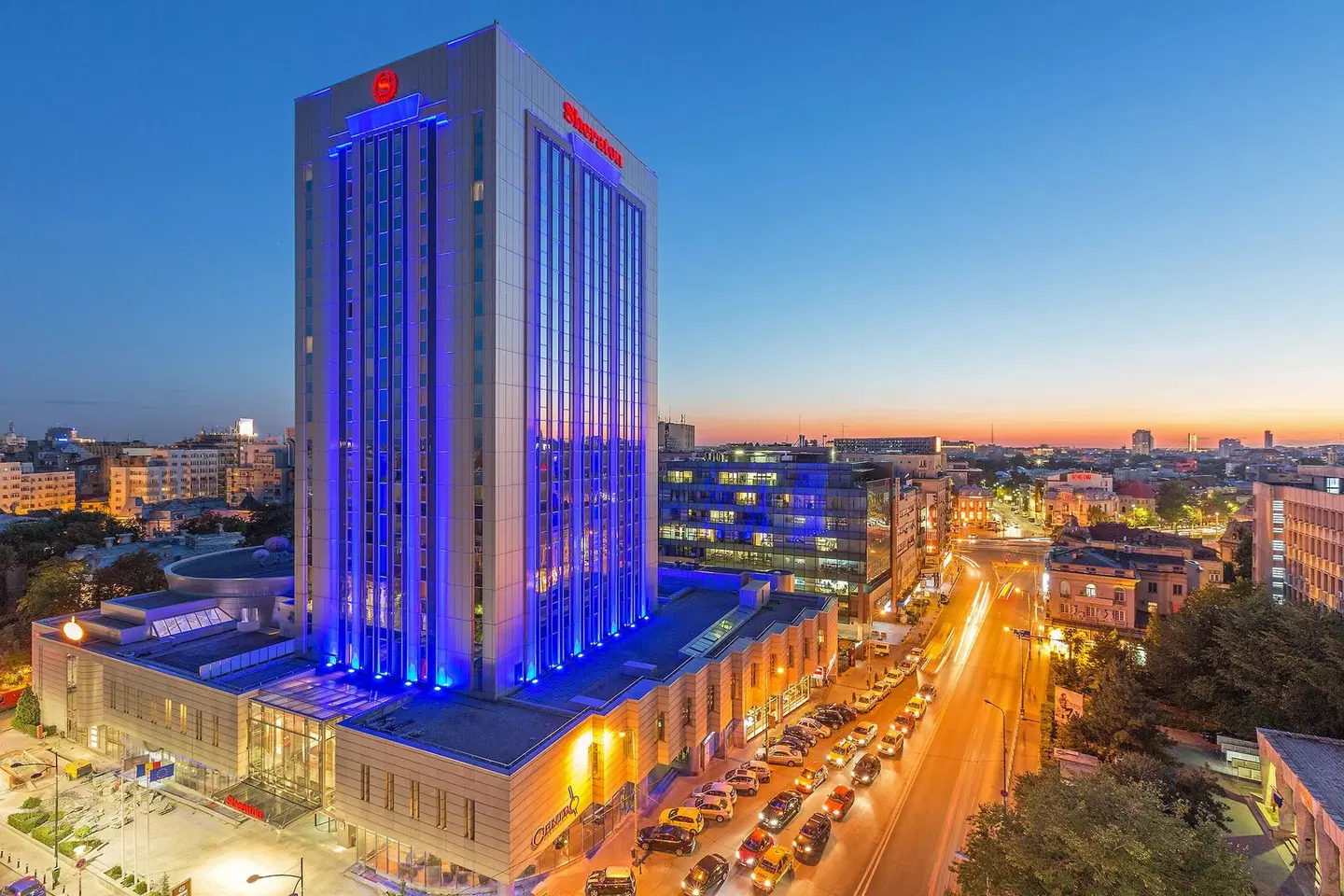 Sheraton Bucharest Hotel Terrasse
