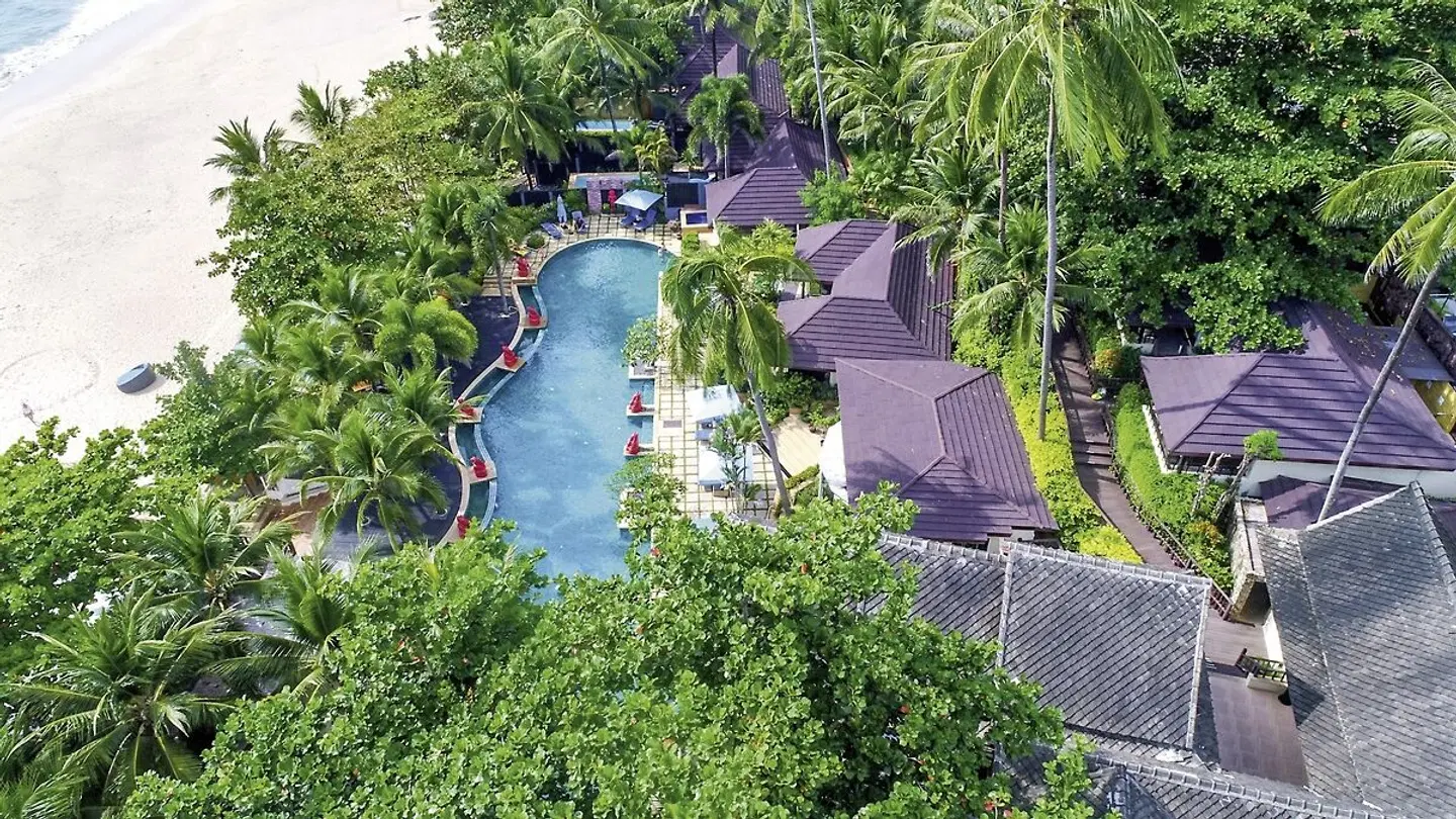 Andaman White Beach Resort Garten