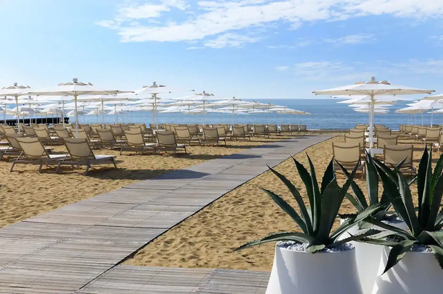 Almar Jesolo Resort & Spa Terrasse