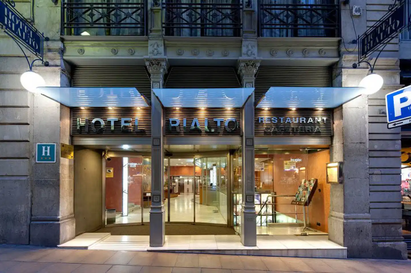Hotel Gargallo Rialto Aussenansicht