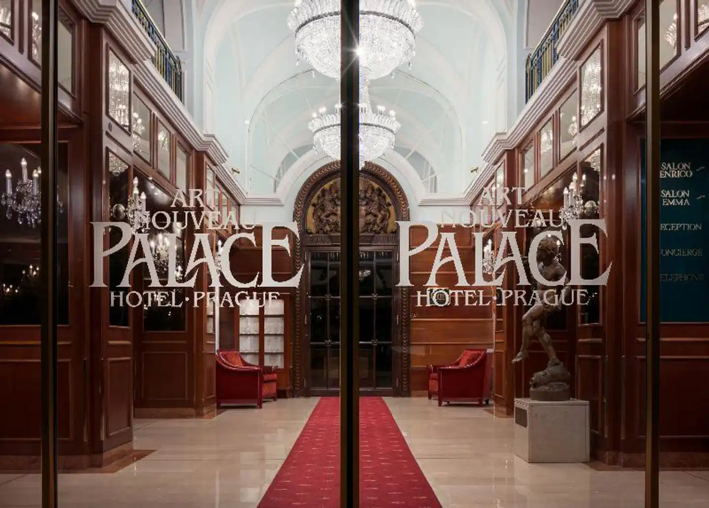 Art Nouveau Palace Lobby