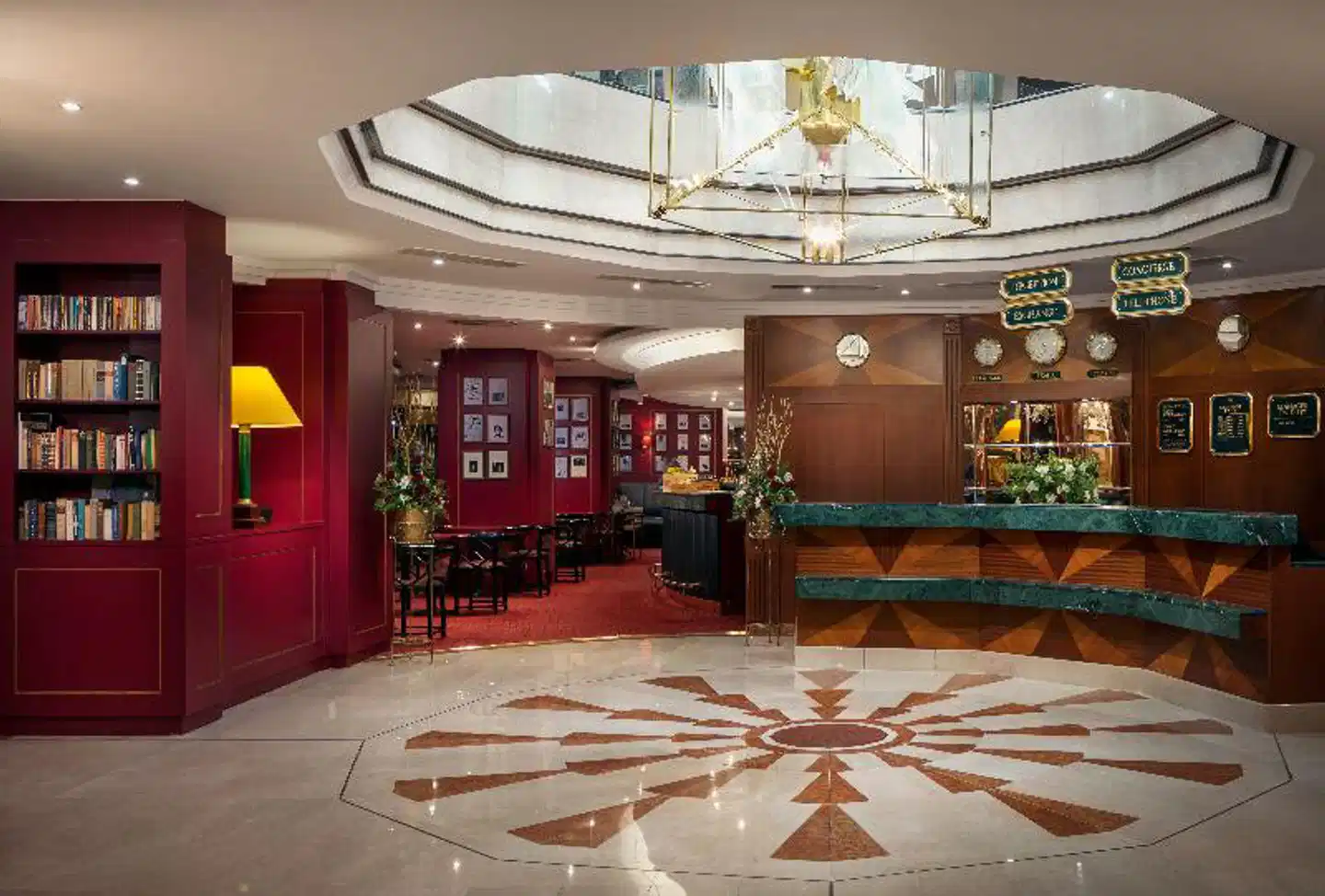 Art Nouveau Palace Lobby