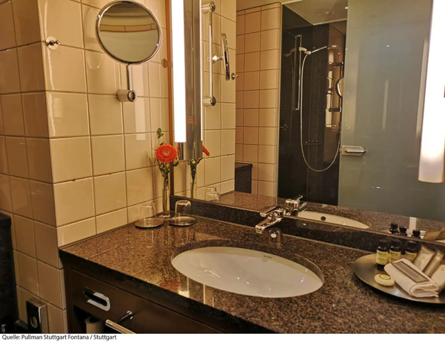 Pullman Fontana Stuttgart Badezimmer