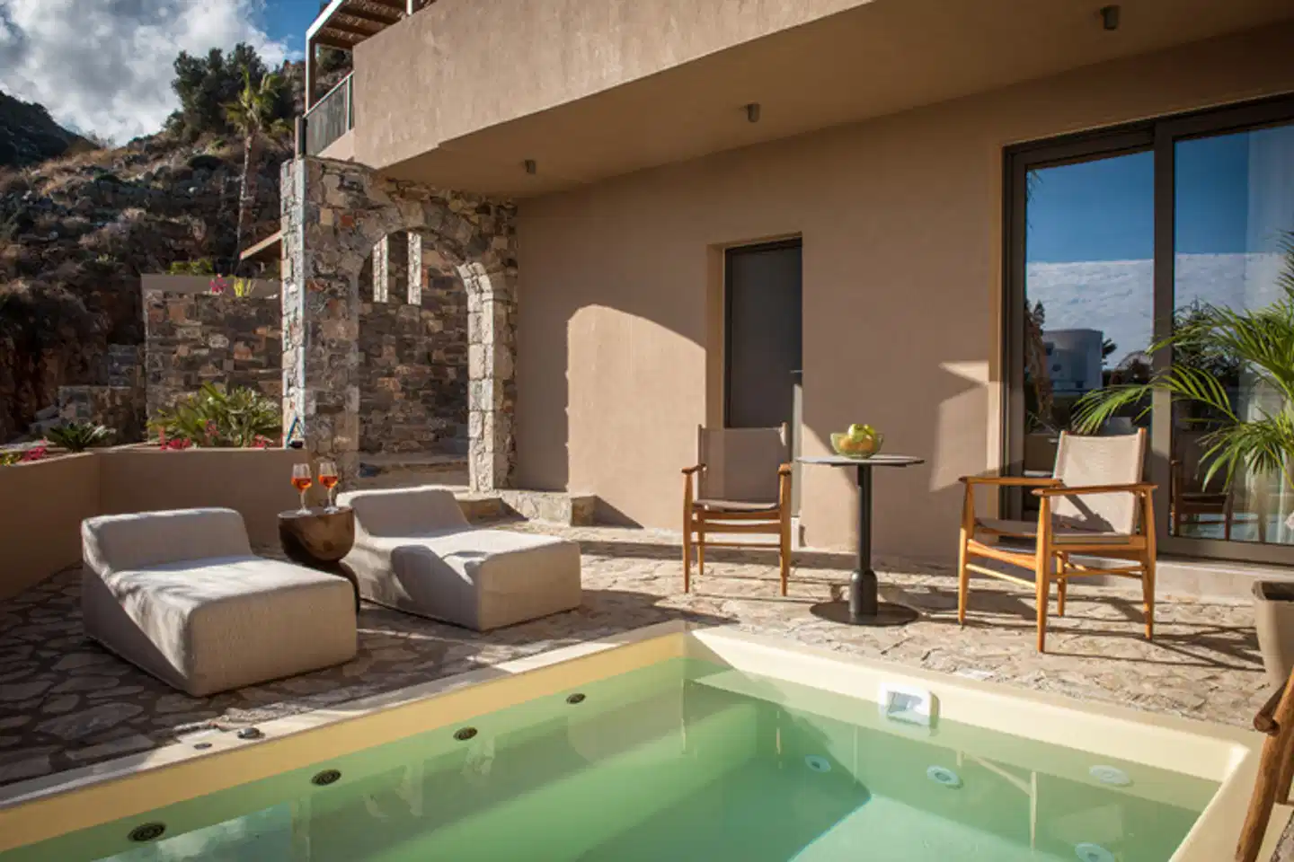 Elounda Infinity Exclusive Resort & Spa (ex. Selena Village) Terrasse