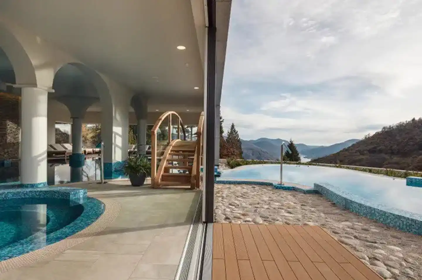 Kurhaus Cademario - Adults Only Terrasse