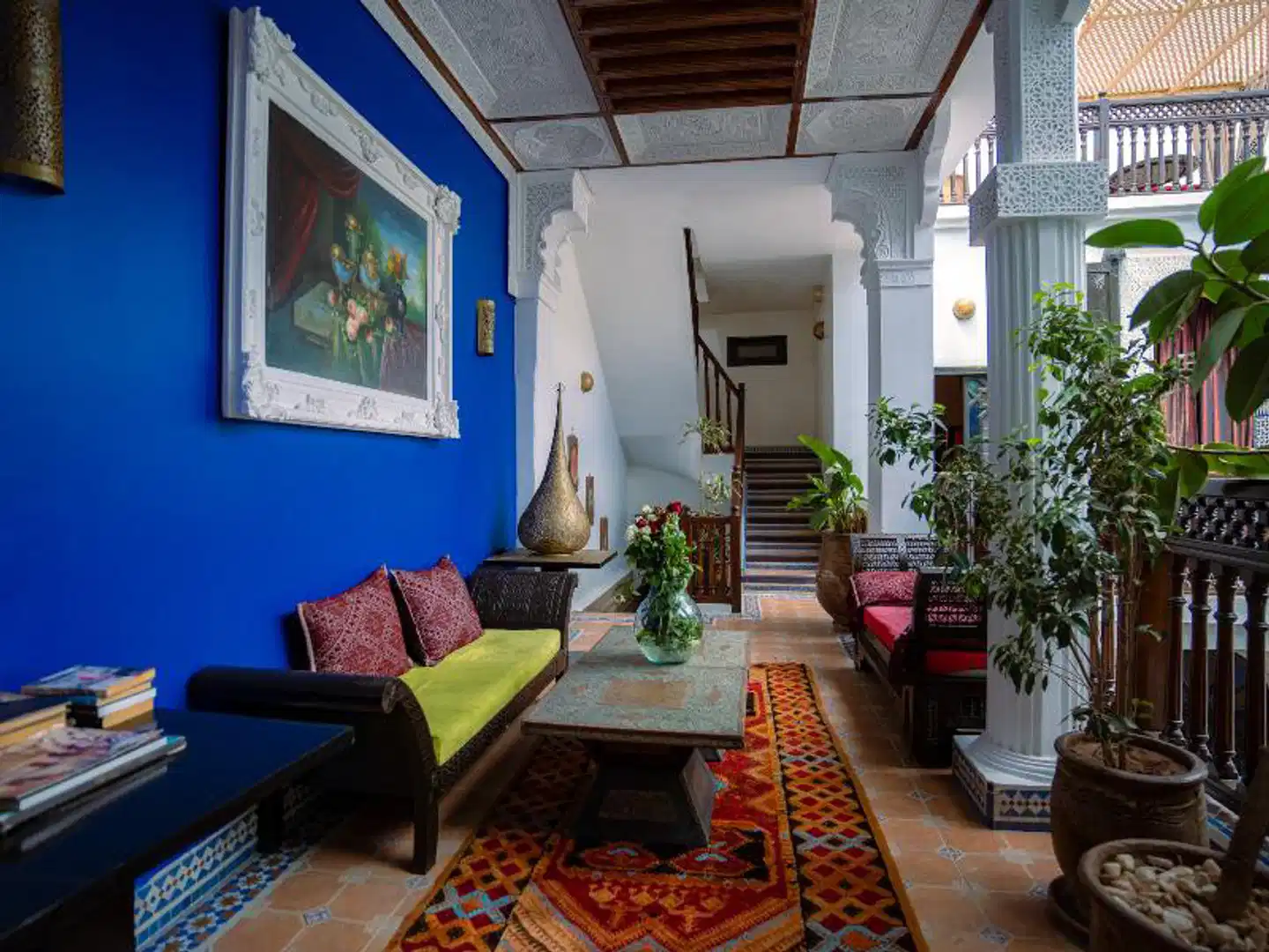 Riad 58 Blu Lobby