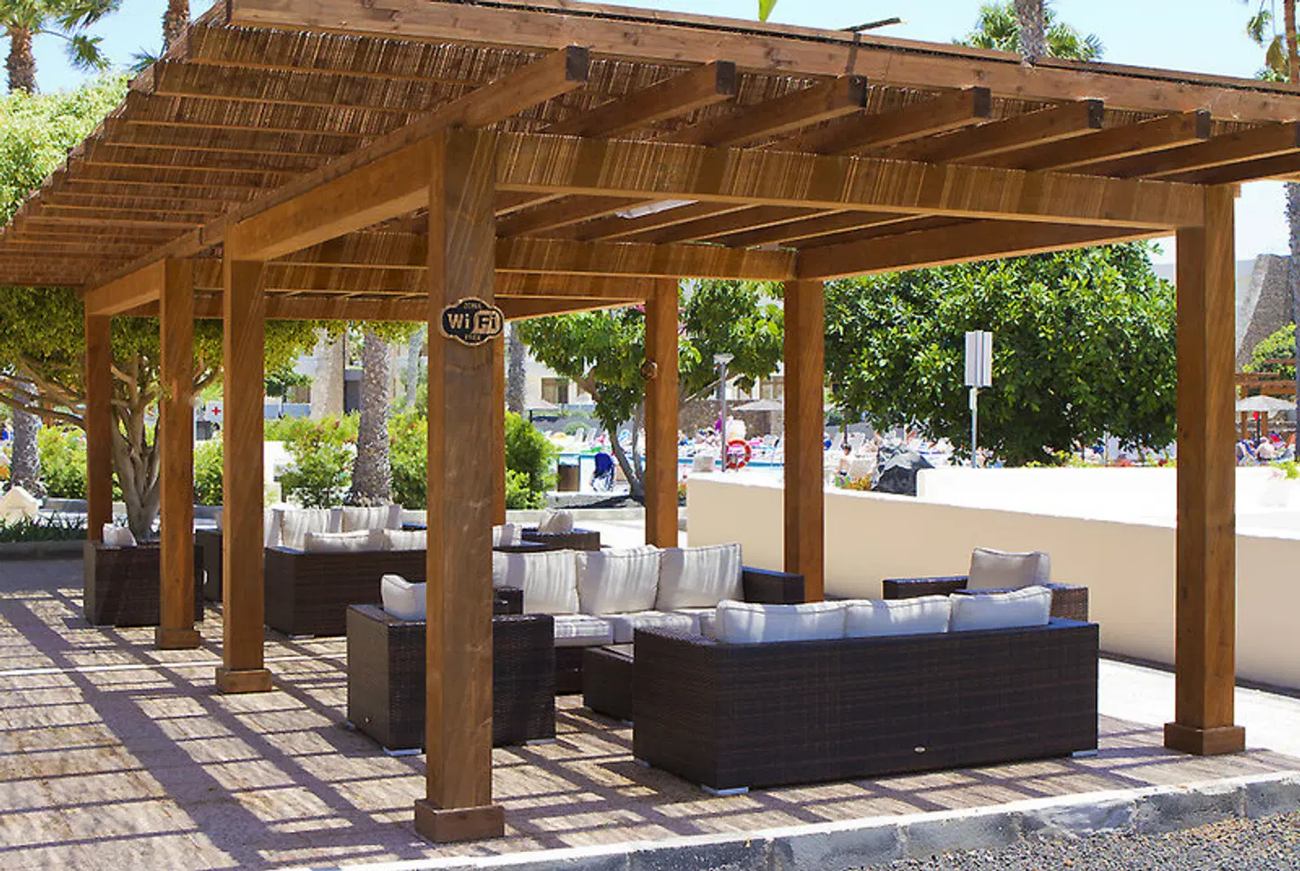 Los Zocos Impressive Lanzarote Terrasse