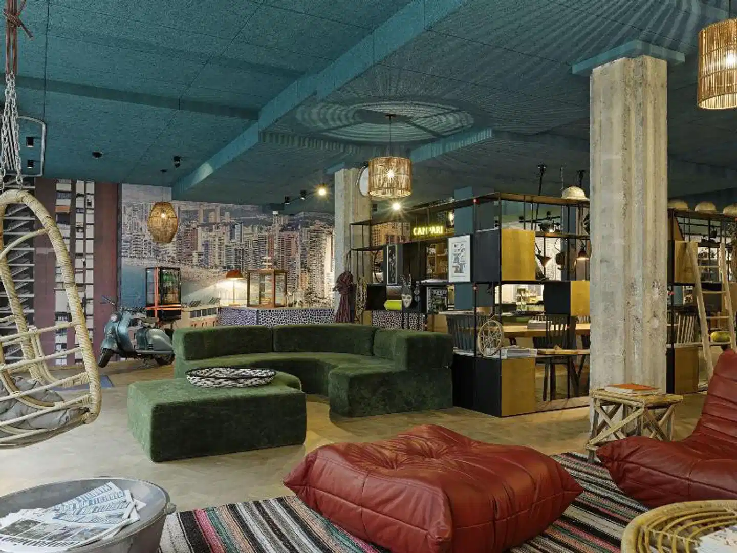 25hours Hotel The Trip Lobby