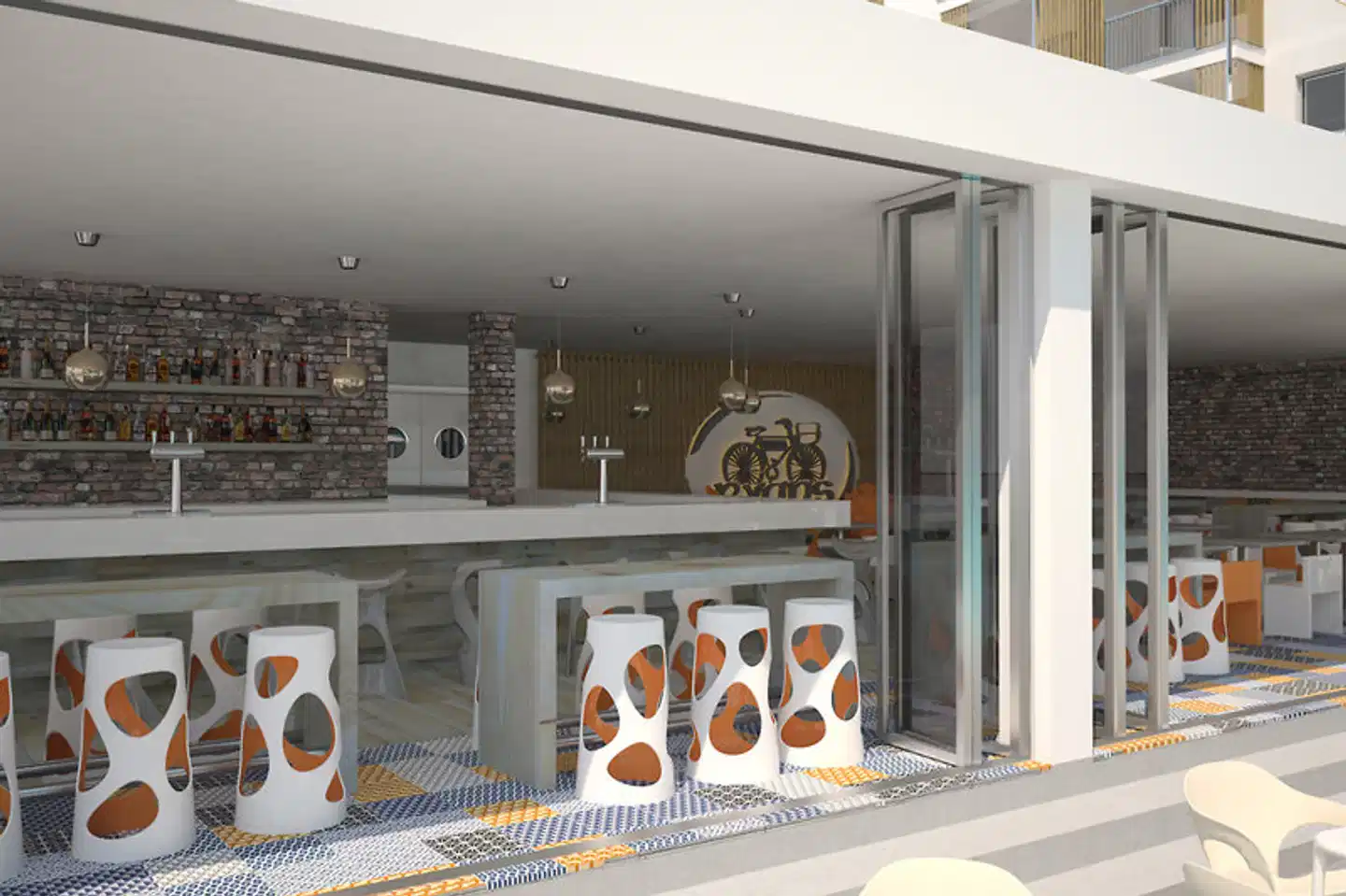 Ryans Ibiza Apartments Terrasse