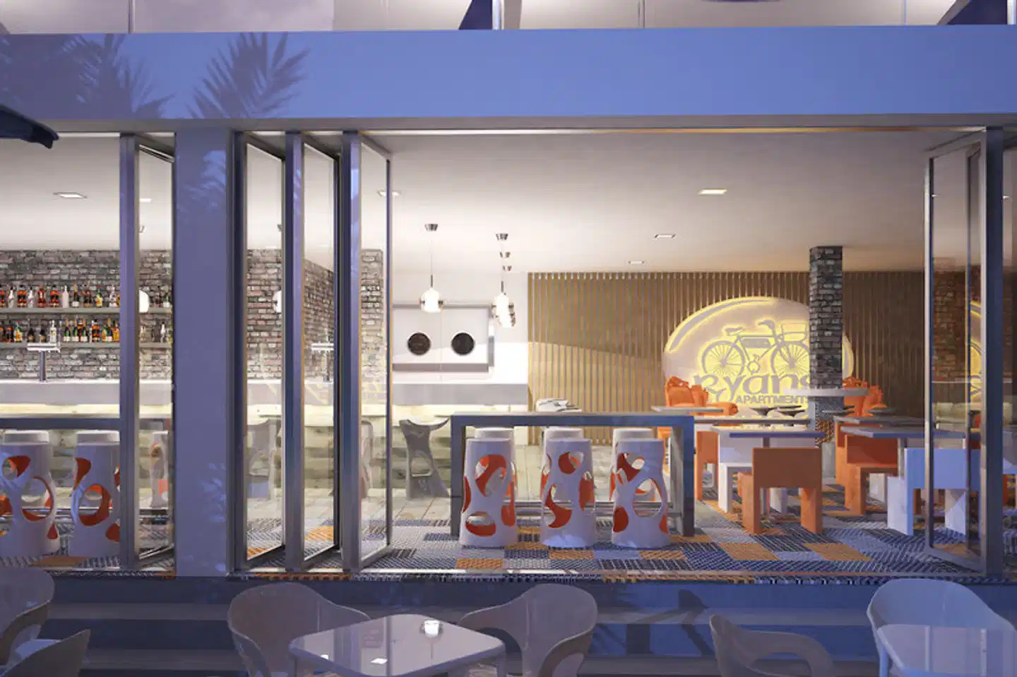 Ryans Ibiza Apartments Lobby