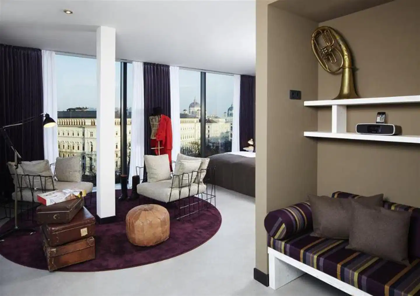 25hours Hotel beim MuseumsQuartier Lobby