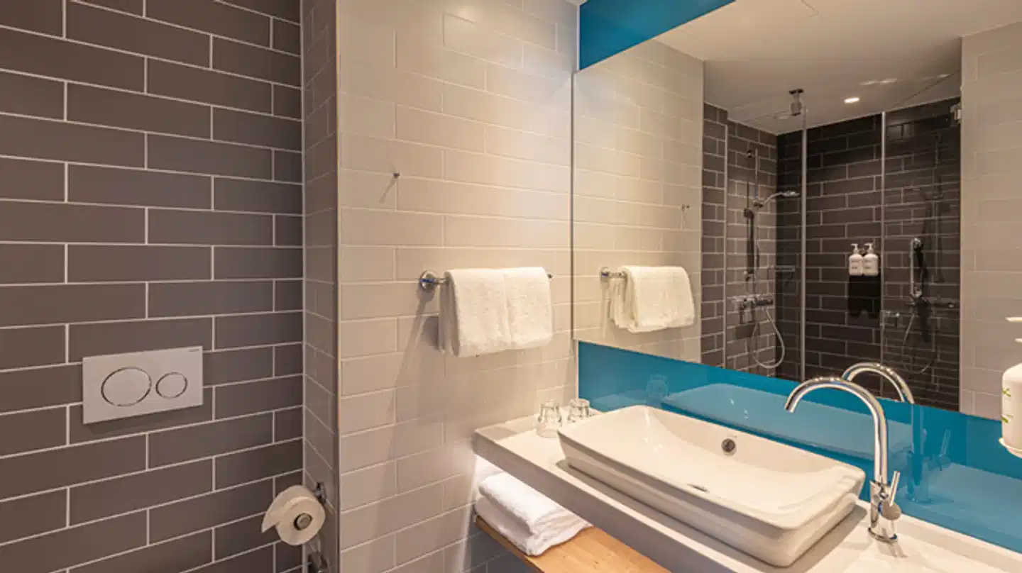 Holiday Inn Express Düsseldorf - Hauptbahnhof Badezimmer