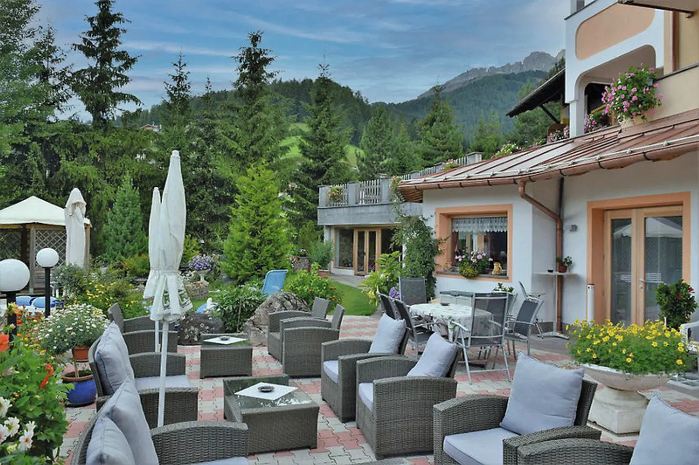 Hotel Sonne Sole Terrasse