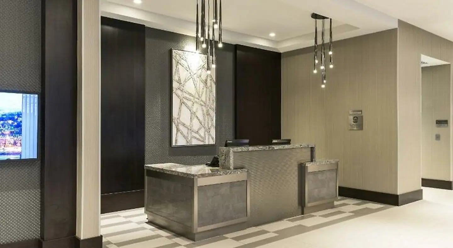 Courtyard by Marriott Edgewater NYC Area Badezimmer