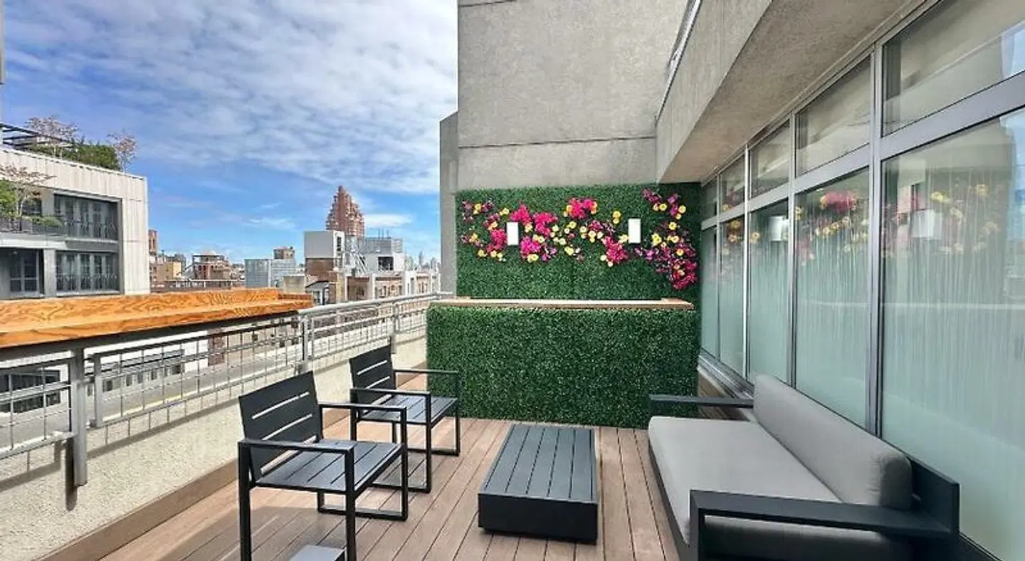 Arthouse Hotel New York City Terrasse