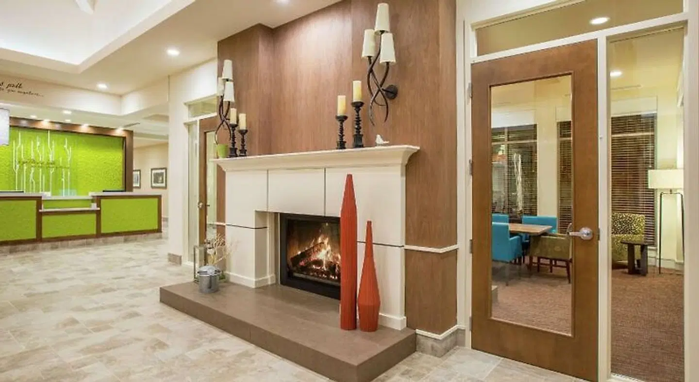 Hilton Garden Inn Olympia Badezimmer