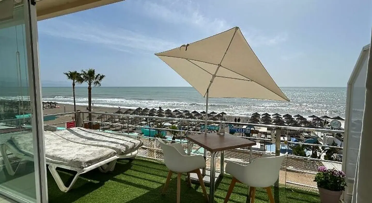 Carihuela Beach Apartments Terrasse