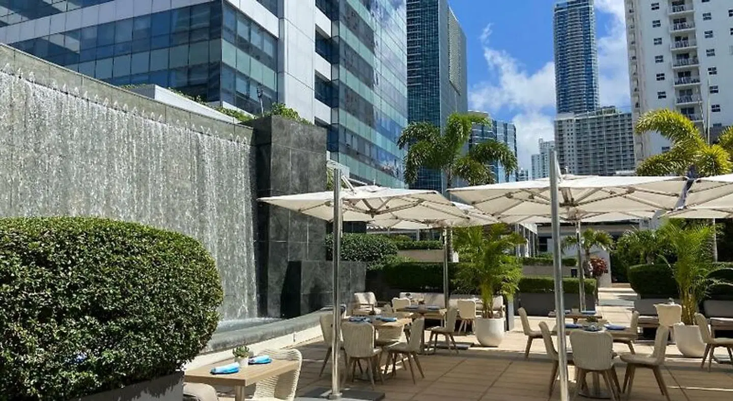 Four Seasons Hotel Miami Terrasse