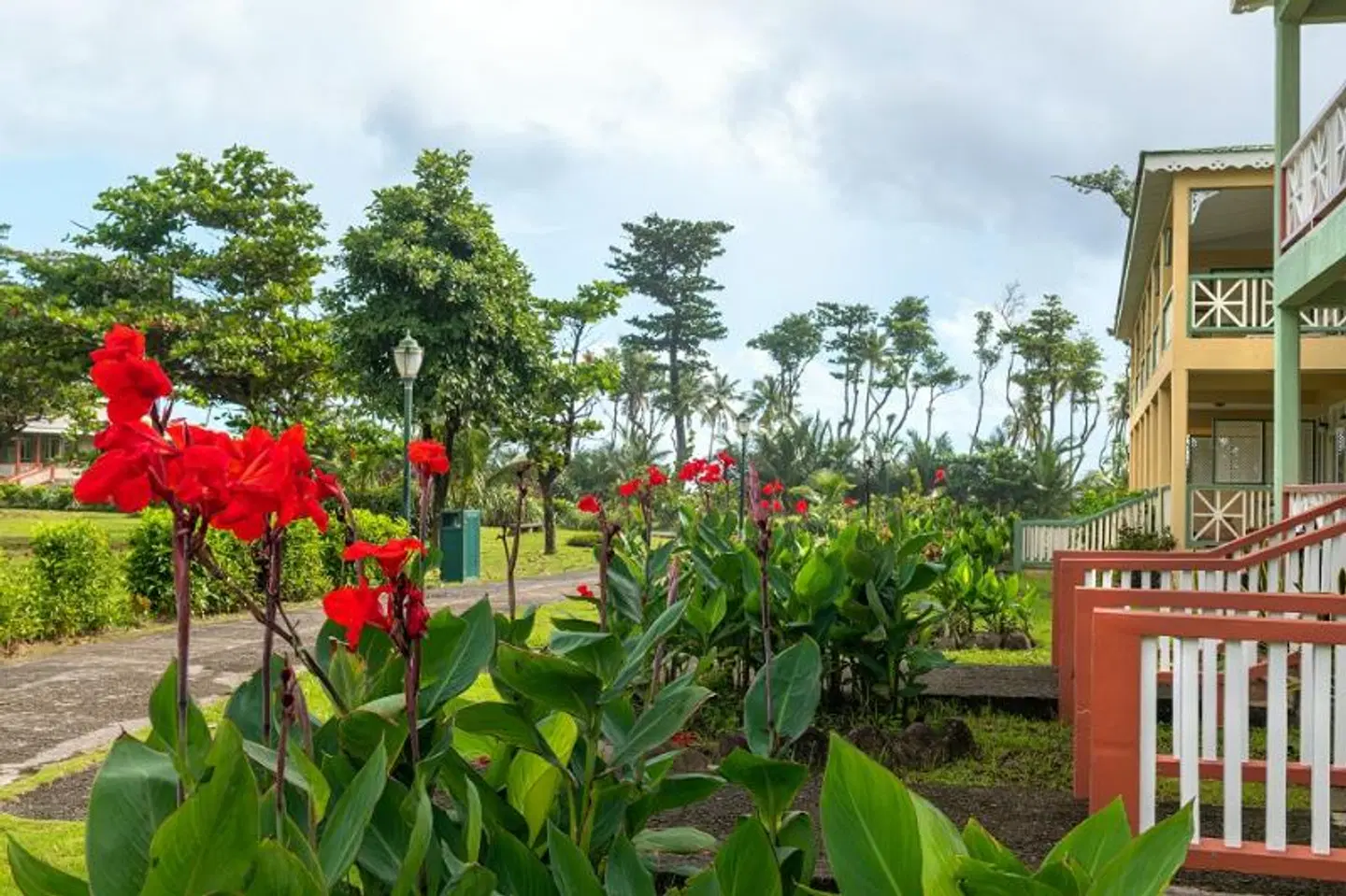 Rosalie Bay Eco Resort & Spa Garten