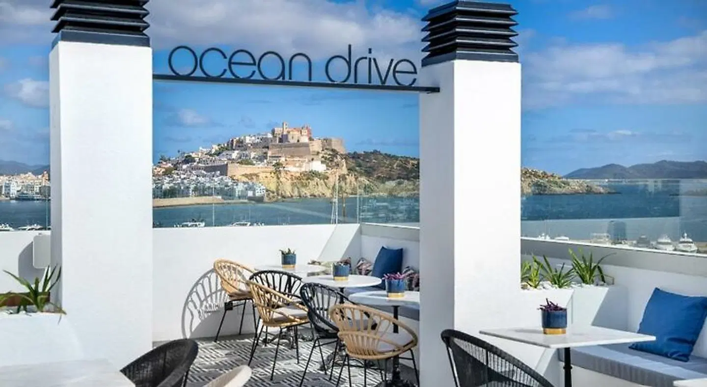 Ocean Drive Ibiza Terrasse