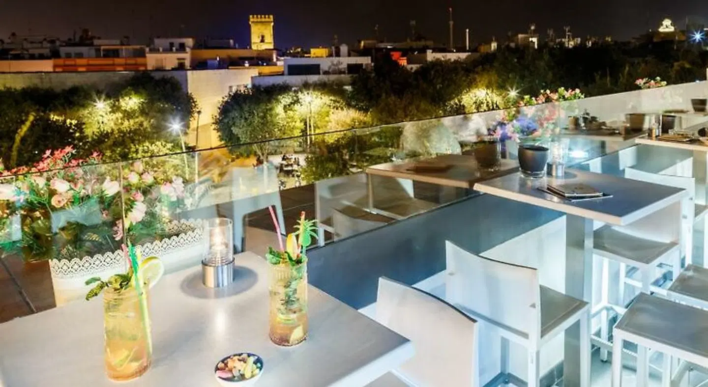 Patio de La Alameda Terrasse