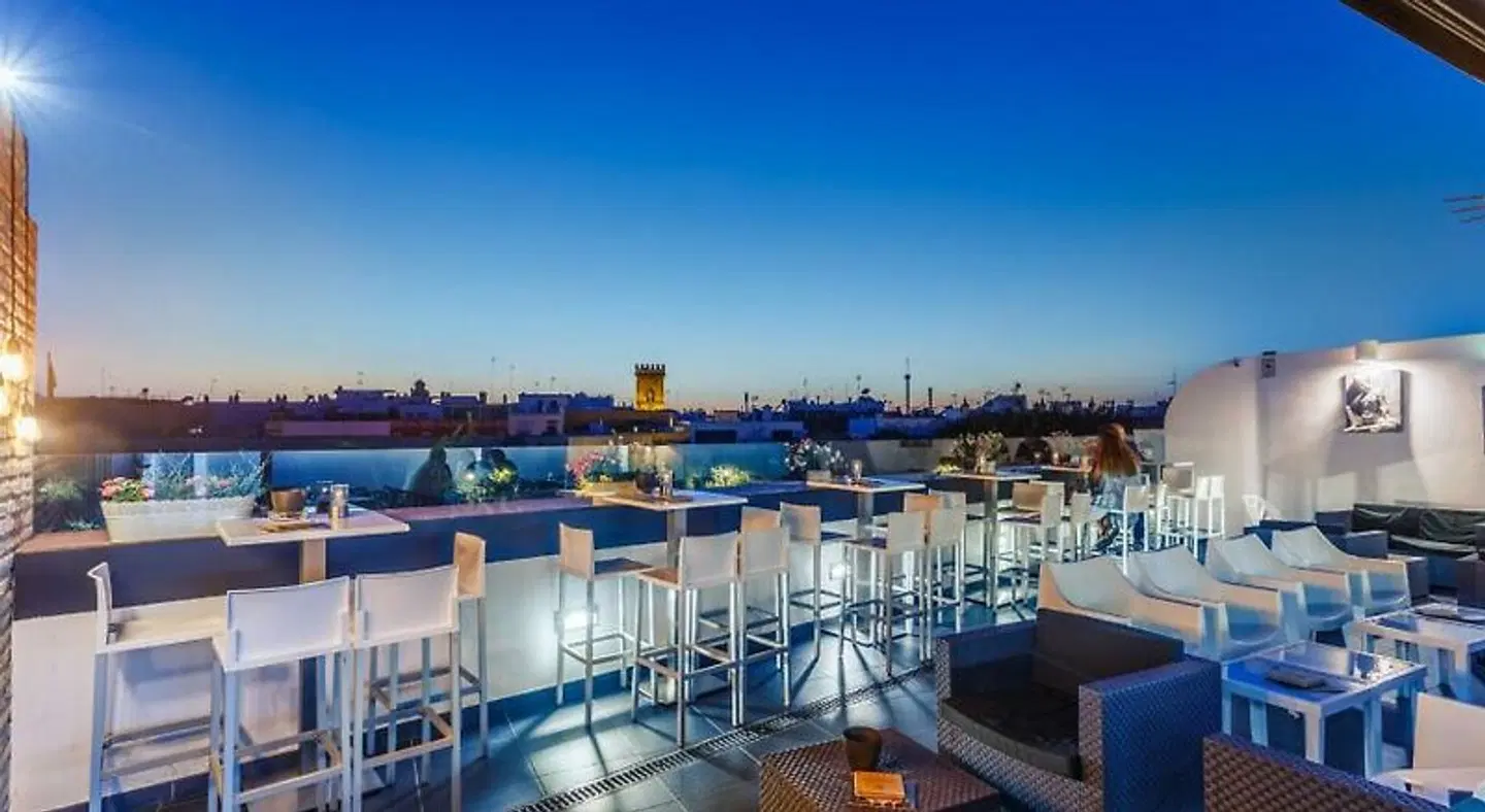 Patio de La Alameda Terrasse
