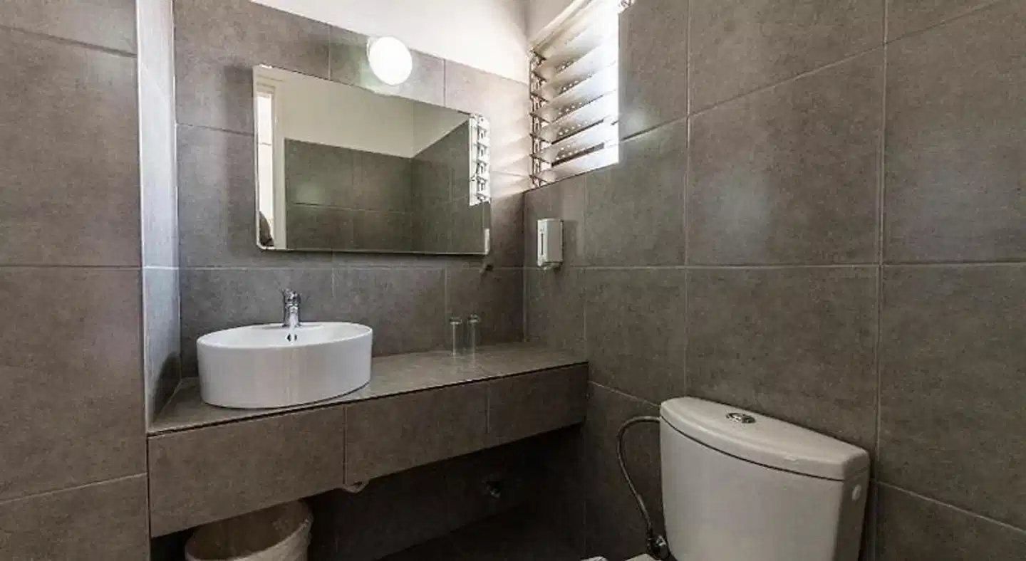 Sparta Team Hotel Badezimmer