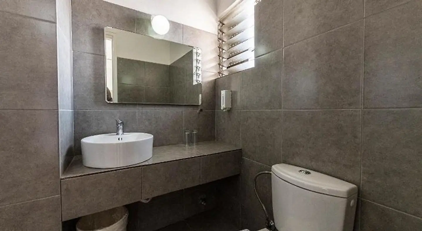 Sparta Team Hotel Badezimmer