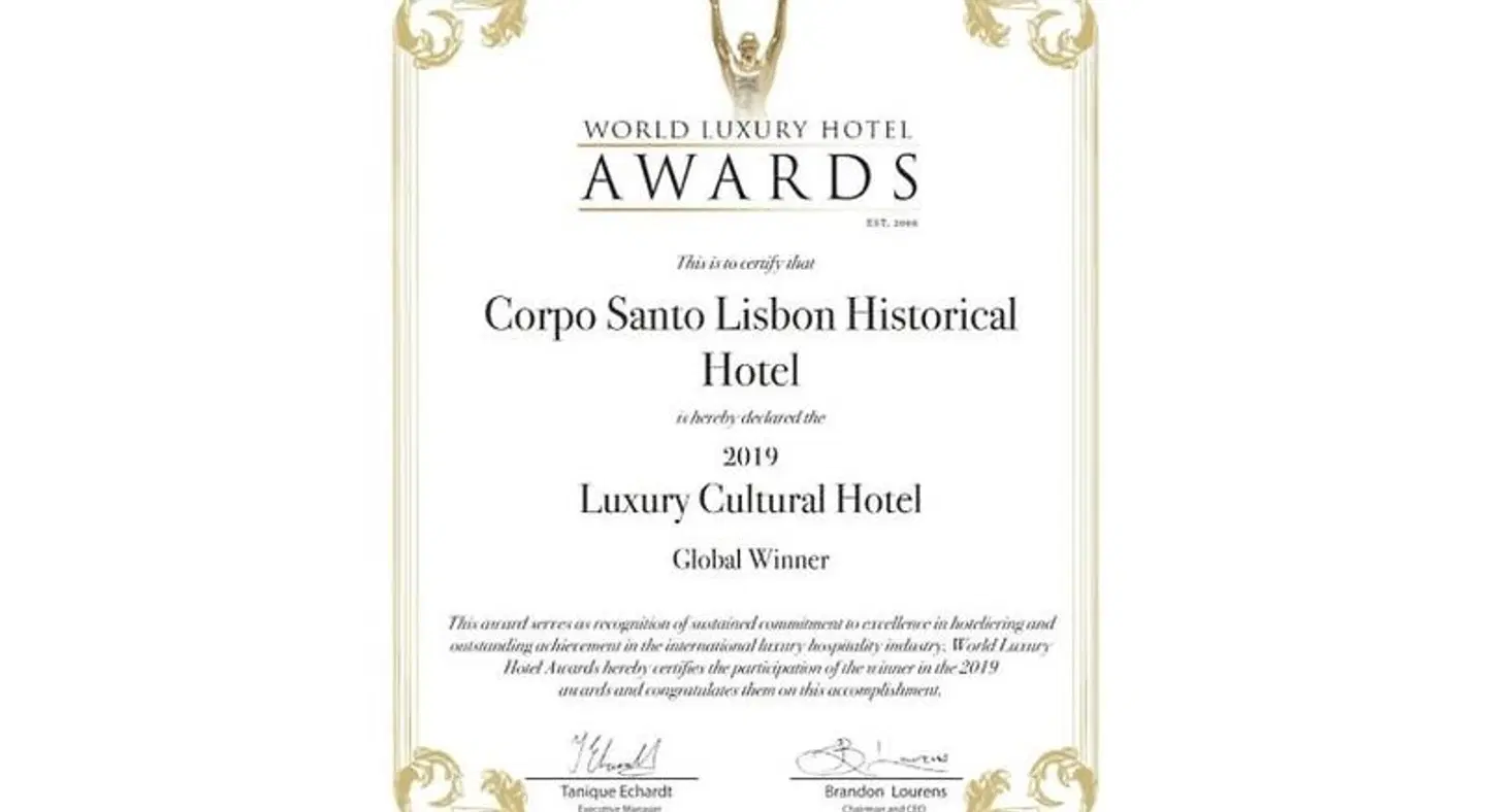 Corpo Santo Lisbon Historical Hotel Landkarte