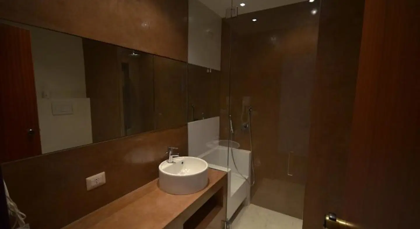 Garden Hotel Badezimmer