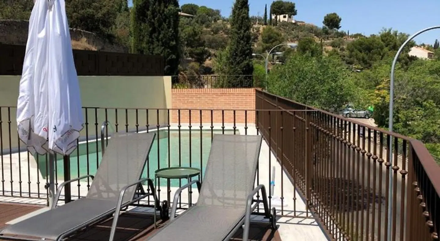 Los Cigarrales Terrasse