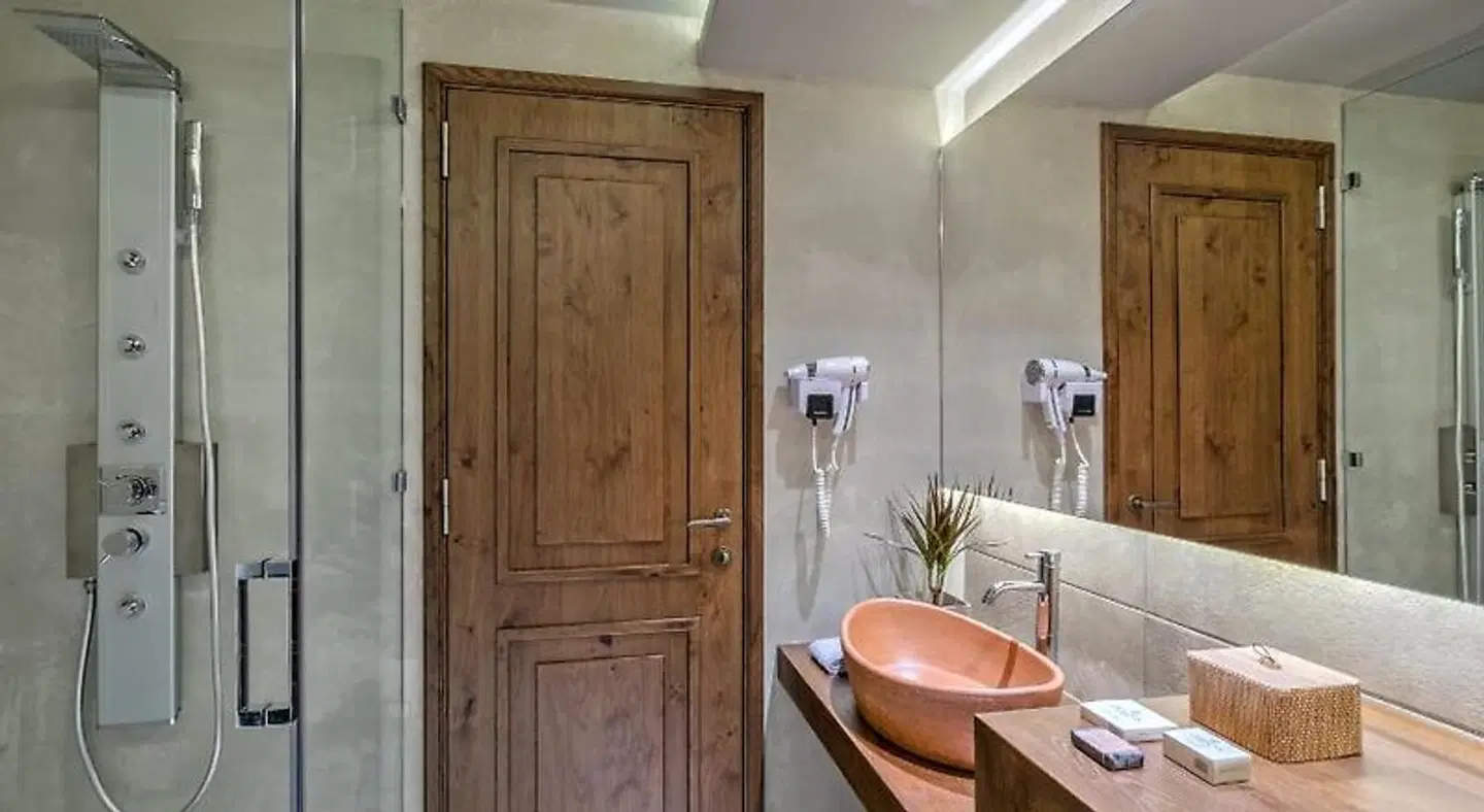 Estia Boutique Apartments Badezimmer