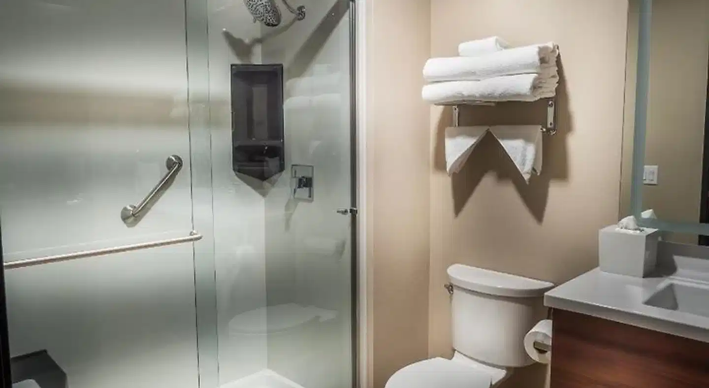 Skyline Hotel and Casino Badezimmer