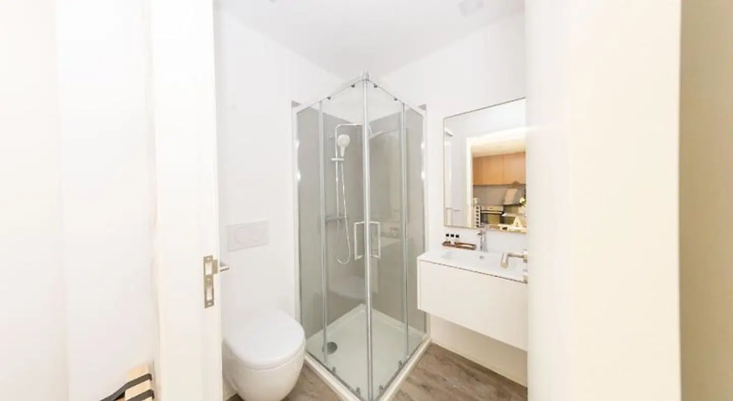 The Marketplace Apartments Badezimmer