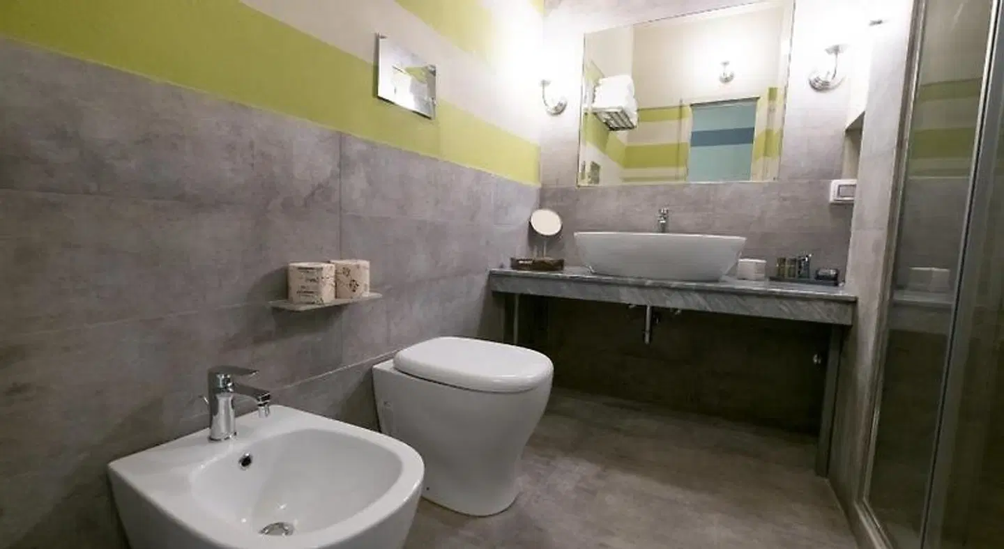 Hotel Villamare Badezimmer