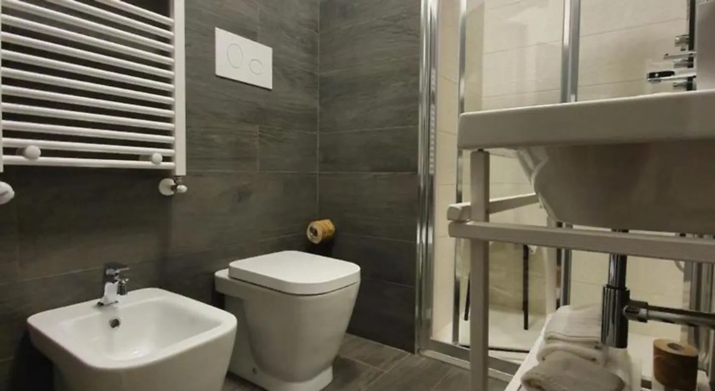 Alma Hotel Badezimmer