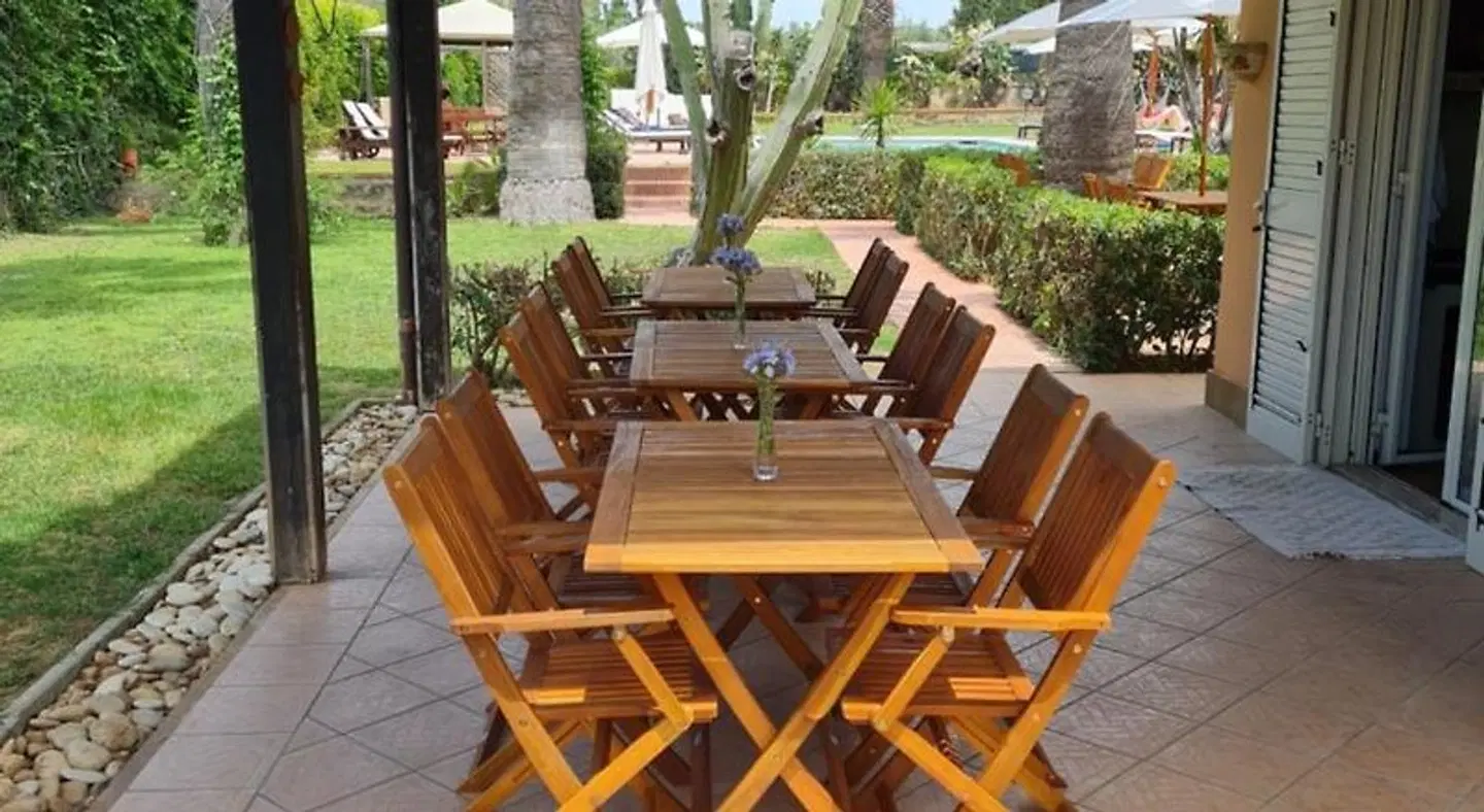 B&B Villa Carlotta Resort Terrasse
