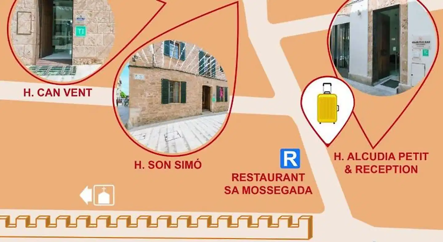 Can Vent Boutique Hotel Landkarte