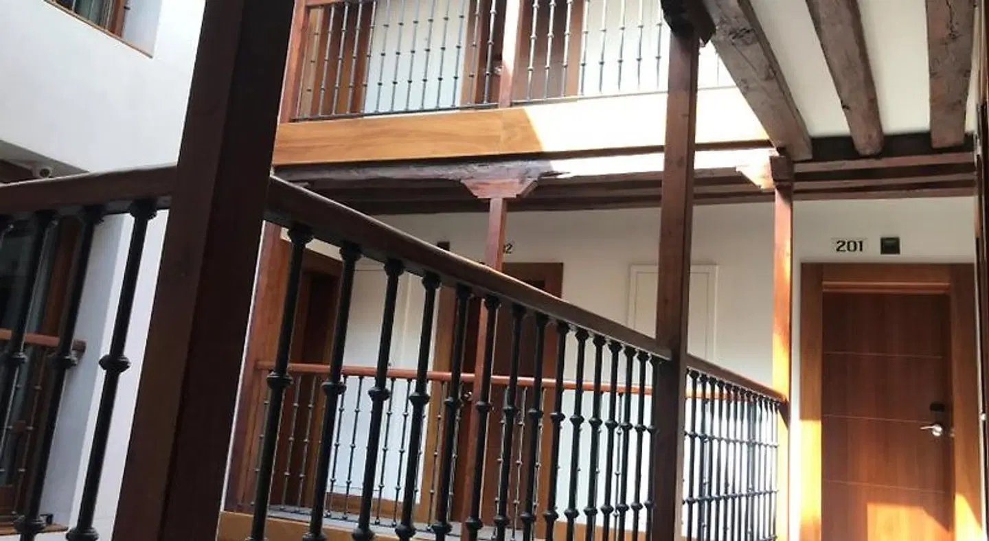 Posada del León de Oro Terrasse