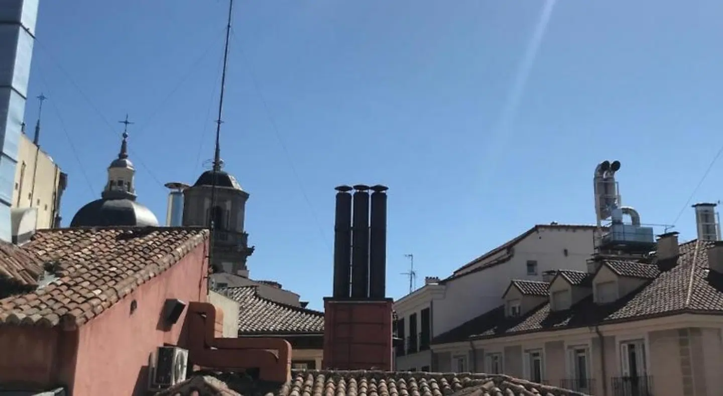 Posada del León de Oro Terrasse