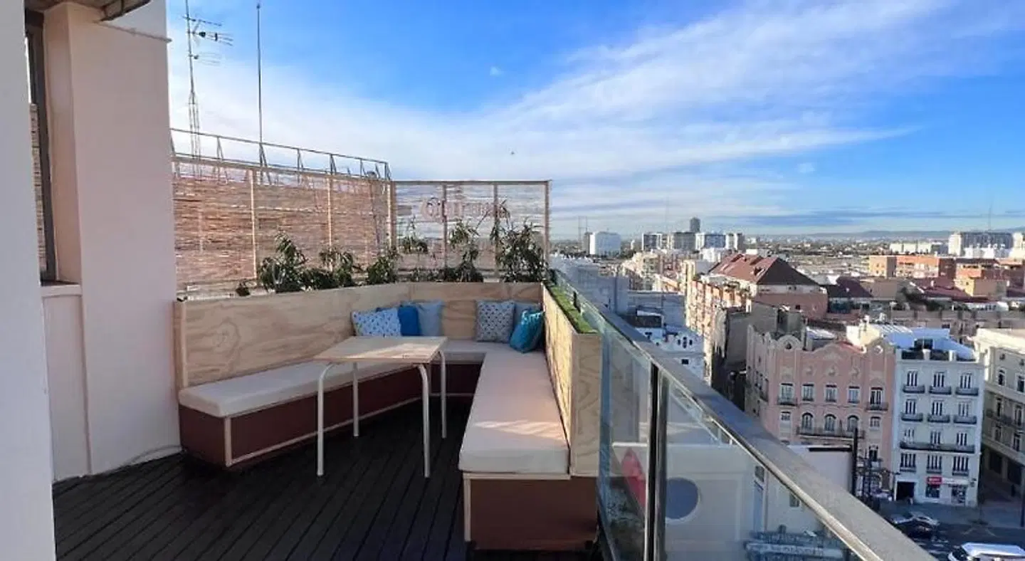 Sea You Hotel Port Valencia Terrasse