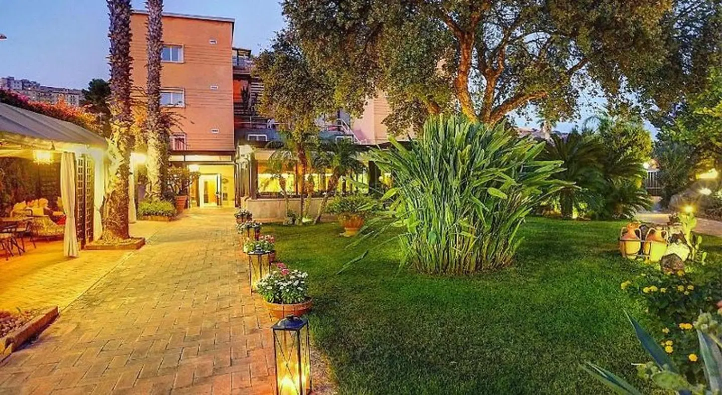 Colleverde Park Hotel Garten