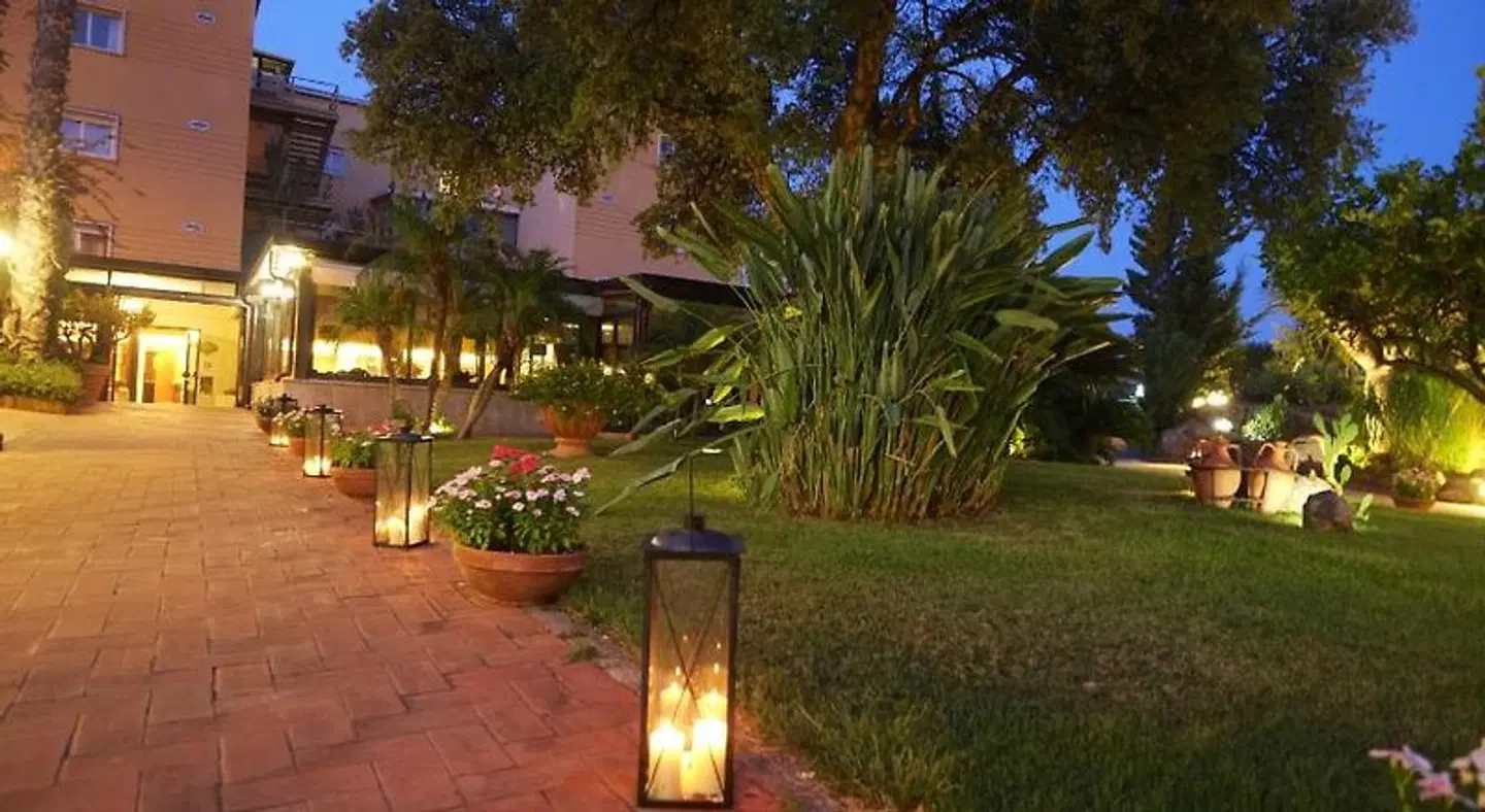 Colleverde Park Hotel Garten